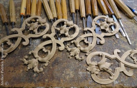 Applique houtsnijwerk en ornamenten in hout | Applique snijwerk 