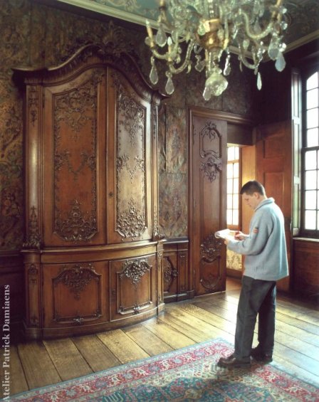 Patrick Damiaens in het Museum d'Ansembourg in Luik