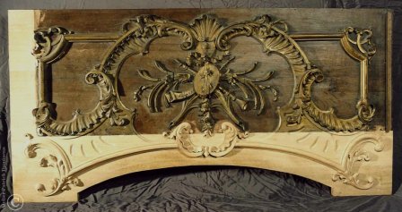 Restauratie en reconstructie wandbetimmering, boiserie